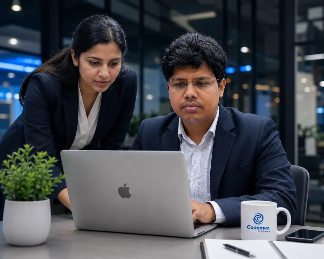 Codemez team collaborating on Zoho and ecommerce solutions